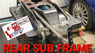 ST220 Rear subframe teardown tips