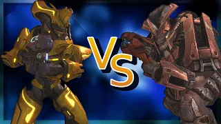 Halo Reach AI Battle - Elite Generals vs Brute Chieftains