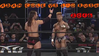 ADAM COLE VS LIO RUSH  ROAD TO BEST IN THE WORLD ROH  2016 Highlights