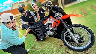 REAÇÃO DOS MEUS AMIGOS AO SABER QUE COMPREI A MOTO NOVA !