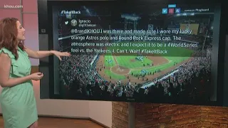 Fans react to Astros advancing to ALCS