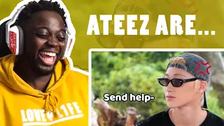 MUSALOVEL1FE Reacts to never seen anyone as funny as Ateez