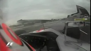 F1, Silverstone 2012 (FP1) Jenson Button OnBoard (Helmet-Cam)