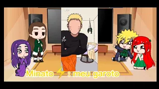 pais do Naruto e da Hinata reagindo a (Naruhina💜🍜)