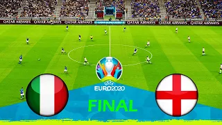 ITALY vs ENGLAND - FINAL  UEFA  EURO 2020 - Full Match All Goals HD