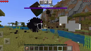 wither command showcase (devastated wither storm addon)