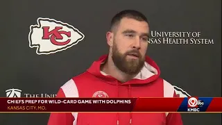 LIVE: Chiefs prep for wild-card game with the Dolphins