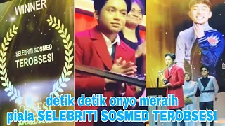 CONGRATTTS KING ONYO !! BERHASIL MERAIH PIALA SELEBRITI SOSMED TEROBSESI DI OBSESI AWARDS 2022