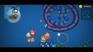worms zone io slither snack- surprised There are only head worms_ dhakar_arjun_gamer