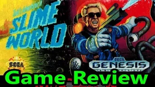 Todd's Adventures in Slime World Sega Genesis Review - The No Swear Gamer Ep 548