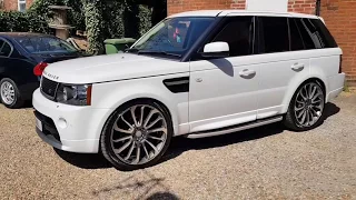 How Range Rover Sport looks with 24inch alloys