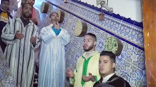 الدخلة - عشية عيساوية بمدينة مكناس / (فتوح الحضرة ) issawa Meknes