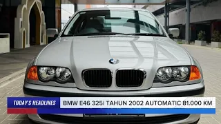 BMW E46 325i 2002 | Istimewa | Low KM 81ribu ✅ Rumah Mobil Bekas