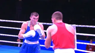 Day 2 (75kg) SAVKOVIC Stefan (MNE) vs RAIYS Nurkanat (KAZ) | AIBA WCHs 2021