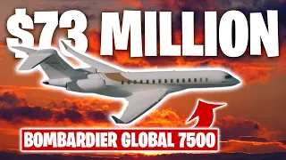 $73 Million Bombardier Global 7500 - Private Jet Perfection