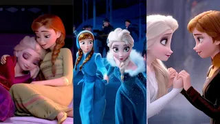 Sister Love 💫 Frozen Elsa and Anna Dandelions Edit 💫 Lyrics 💫 Elsa The Snow Queen 💫❤️ #shorts