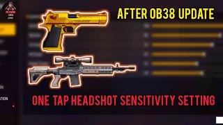 Secret Auto headshot sensitivity for Desert Eagle and Woodpecker | After OB38 Update | Free Fire |