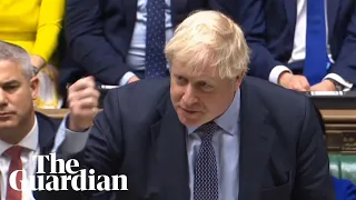 Boris Johnson stresses Britain's love of Europe as he urges MPs to 'get Brexit done'