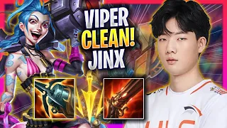 VIPER IS SO CLEAN WITH JINX! - HLE Viper Plays Jinx ADC vs Zeri! | Season 2024