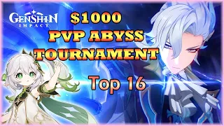 [4.5] Genshin PvP Abyss Tournament Top 16