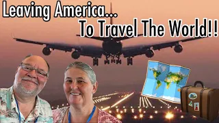 Leaving America To Travel The World! | Flying To Israel | World Travel |DITL Gerold And Becky Miller
