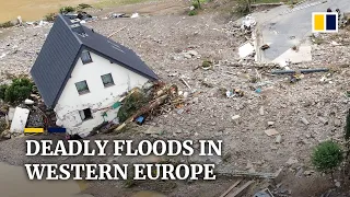 At least 59 killed by floods in Germany after record rainfall lashes western Europe