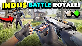 INDUS BATTLE ROYALE FIRST GAMEPLAY! (NEW MOBILE BATTLE ROYALE GAME LIKE APEX MOBILE)
