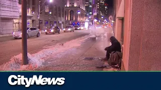 Downtown warming centres hit capacity on coldest night in years