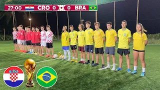 BRAZIL vs CROATIA QUARTER FINALS WORLD CUP QATAR 2022 ‹ Rikinho ›