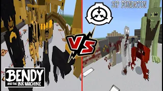 Bendy and the Ink Machine VS SCP Foundation (Minecraft PE)