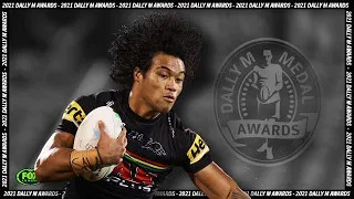 Team of the year / nominees by position / Dally M Awards 2021