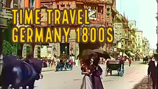 INSANE Berlin 1800s Colorized Film |Frederick Street Germany