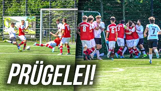 KREISLIGA C SPIEL ESKALIERT KOMPLETT!! *Schlägerei & rote Karten*