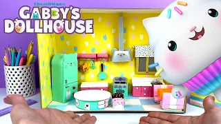 Crafting a Mini Cakey’s Kitchen! | GABBY'S DOLLHOUSE