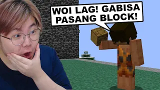 Gw Isengin Temen Gw Dengan Bikin Dia Ngelag di Lomba Building Minecraft ...