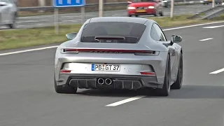 Porsche 992 GT3 Touring - Engine Start Up, Revs, Accelerations!