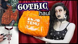 $200 TEMU HAUL FOR THE GOTHIC CRUISE 😮 💀 🛳️