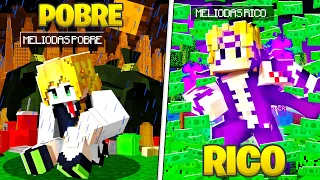 RICO VS POBRE DO MELIODAS no Minecraft!