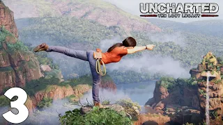 Uncharted: The Lost Legacy PS5. Прохождение. Часть 3 (Всё таки залез наверх)