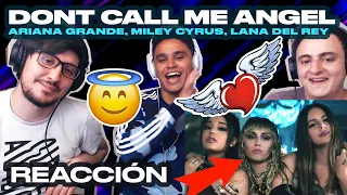 [Reacción] Ariana Grande, Miley Cyrus, Lana Del Rey - Don’t Call Me Angel - ANYMAL LIVE 🔴