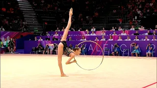 VARFOLOMEEV Darja  (GER) - RGI Hoop Apparatus Final 🥇😍💖 2023 Rhythmic Worlds Valencia (ESP) - 35,750