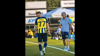 💛💙 Fenerbahçe - KF Tirana Hazırlık Maçı - Burak Kapacak