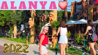 alanya antalya walking tour 2022 june ! antalya turkey holiday turkey travel 4k video