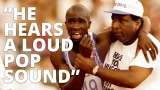 Derek Redmond's Emotional Olympic Story With Lewis Howes