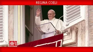 Regina Coeli 20 Maggio 2018 Papa Francesco