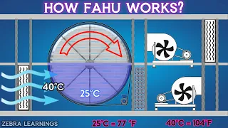 What is FAHU or ERU? | Fresh Air Handling Unit | Energy Recovery Unit | Animation | #hvac