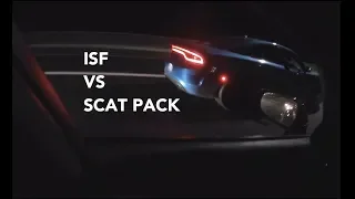 LEXUS ISF V8 VS CHARGER SCAT PACK