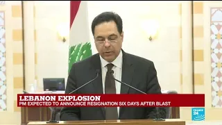 Lebanese PM announces government’s resignation over Beirut blast