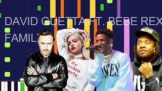 David Guetta ft. Bebe Rexha, Ty Dolla $ign, A Boogie Wit da Hoodie - FAMILY (MIDI) - "in style of"