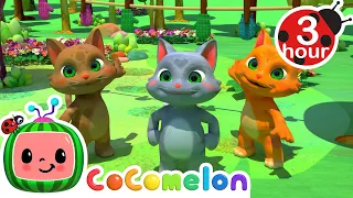Three Little Kittens | Cocomelon - Nursery Rhymes | Fun Cartoons For Kids | Moonbug Kids